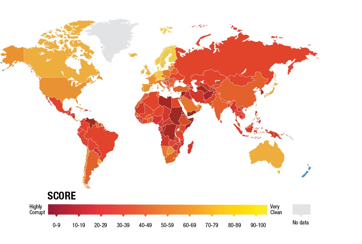 Corruption-Perceptions-Index-map